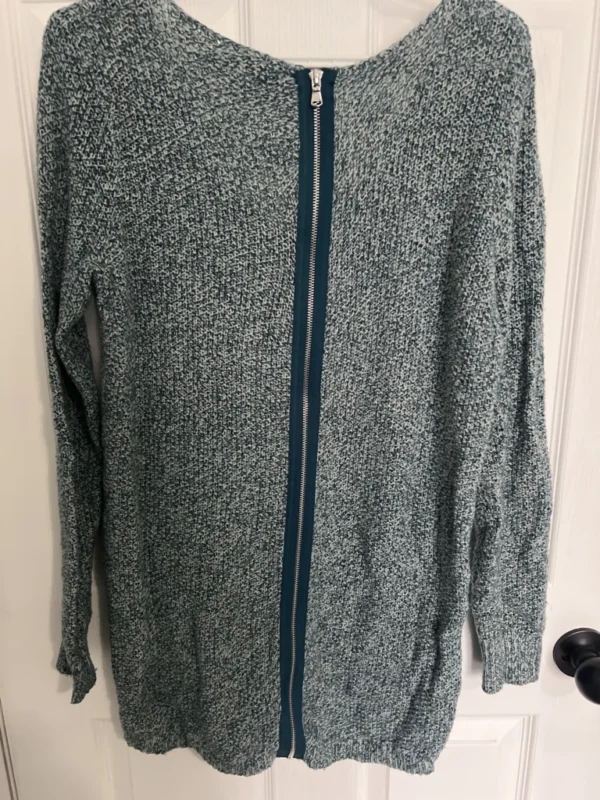 Image for Wool jumper with zip