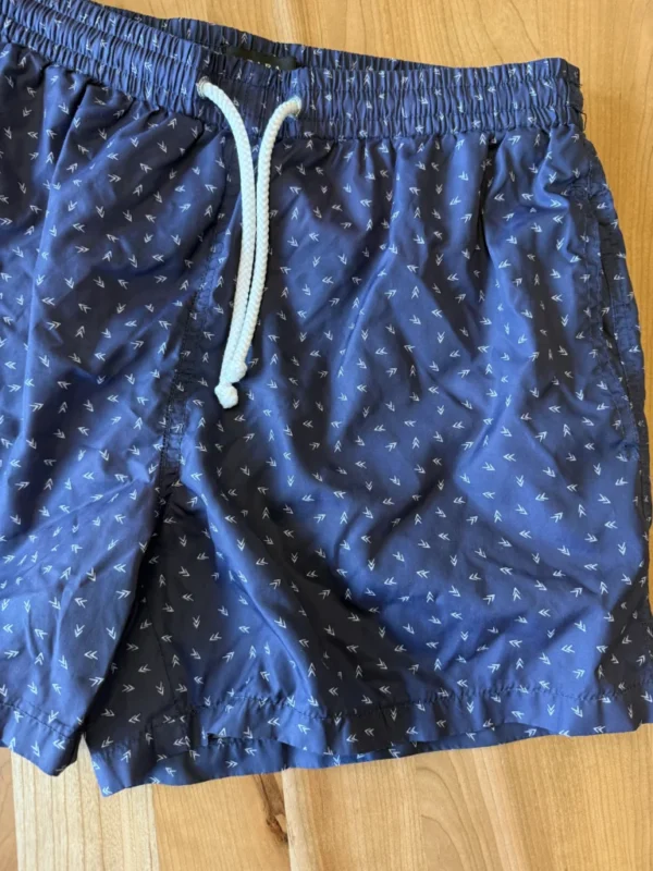 Image for Maillot de bain bleu marin et blanc