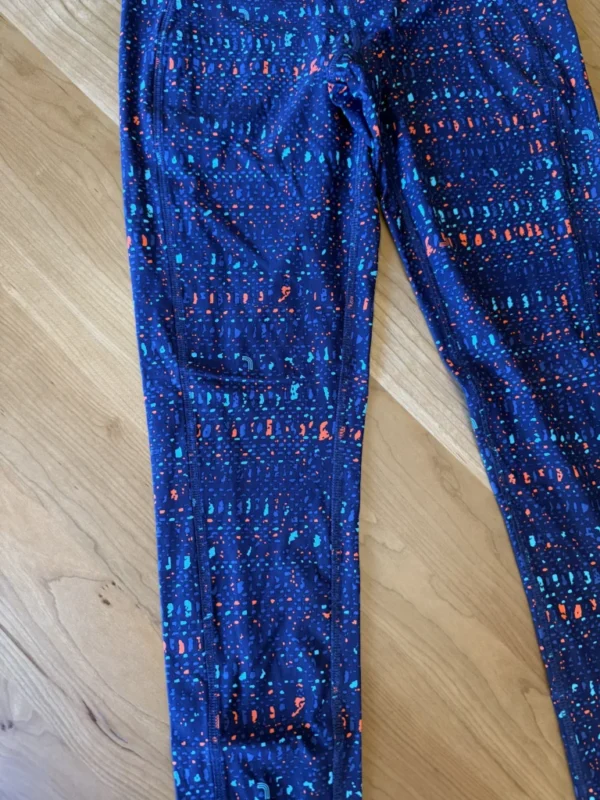 Image for Legging bleu à motifs de couleurs