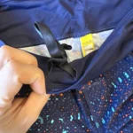 Thumbnail for Legging bleu à motifs de couleurs