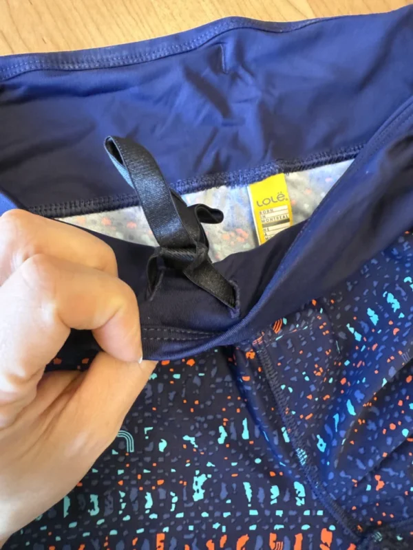Image for Legging bleu à motifs de couleurs