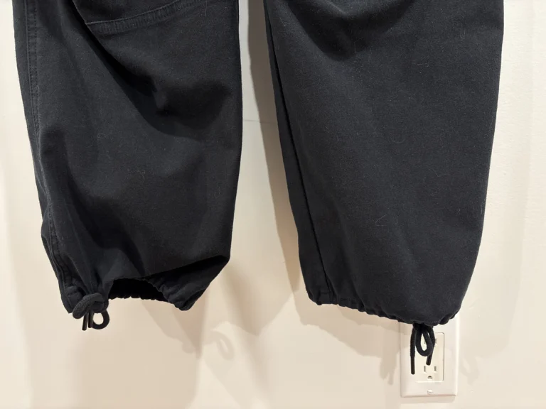 Image for Pantalon ample noir Wilfred