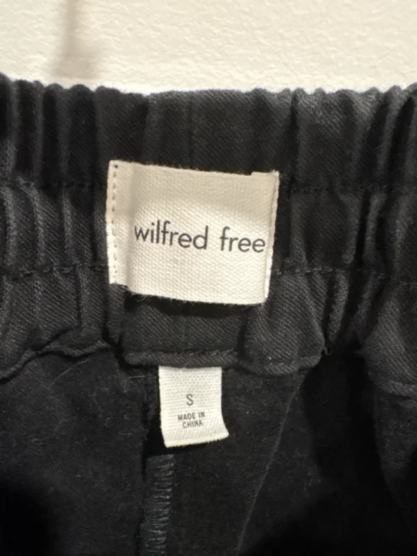 Image for Pantalon ample noir Wilfred