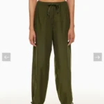 Featured thumbnail for Pantalon ample vert Wilfred