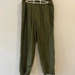 Thumbnail for Pantalon ample vert Wilfred