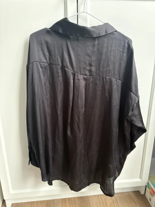 Image for Black silk shirt