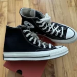 Featured thumbnail for CONVERSE Black Chuck 70 High Top Sneakers