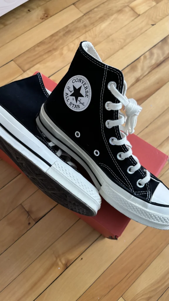 Image for CONVERSE Black Chuck 70 High Top Sneakers