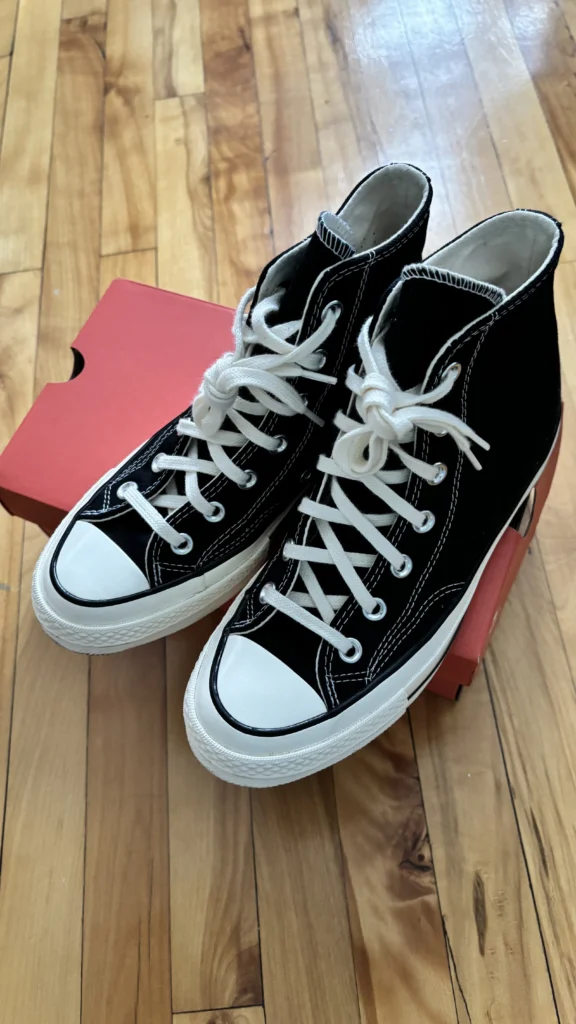 Image for CONVERSE Black Chuck 70 High Top Sneakers