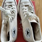 Thumbnail for CONVERSE Off-White Chuck 70 High Top Sneakers