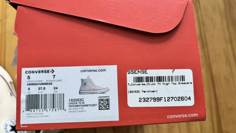 Image for CONVERSE Off-White Chuck 70 High Top Sneakers