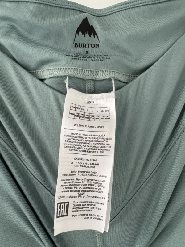 Image for ❄️ Legging Burton – Baselayer  pour le ski 🎿