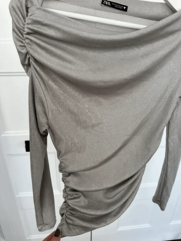 Image for Sparkling Draped Sweater