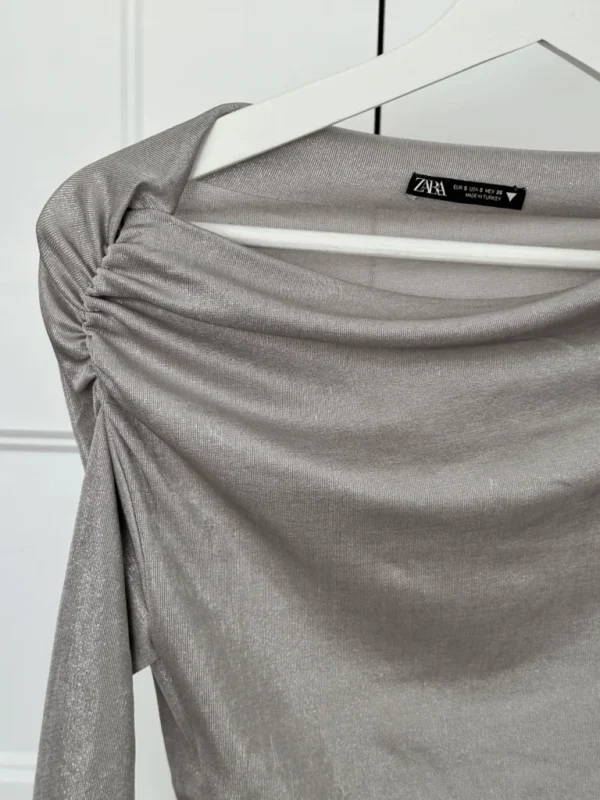 Image for Sparkling Draped Sweater