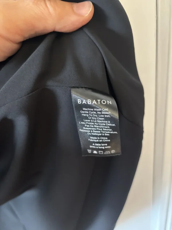 Image for Black dress BABATON