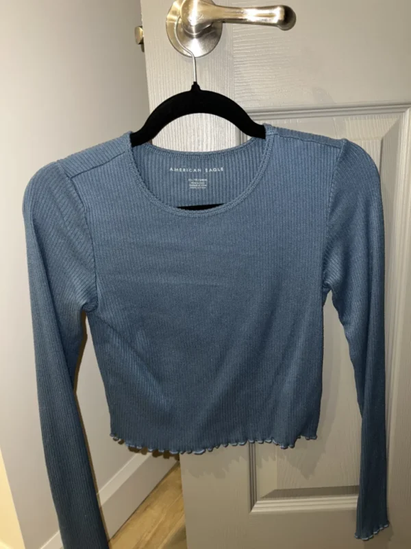 Image for Chandail manche longues bleu