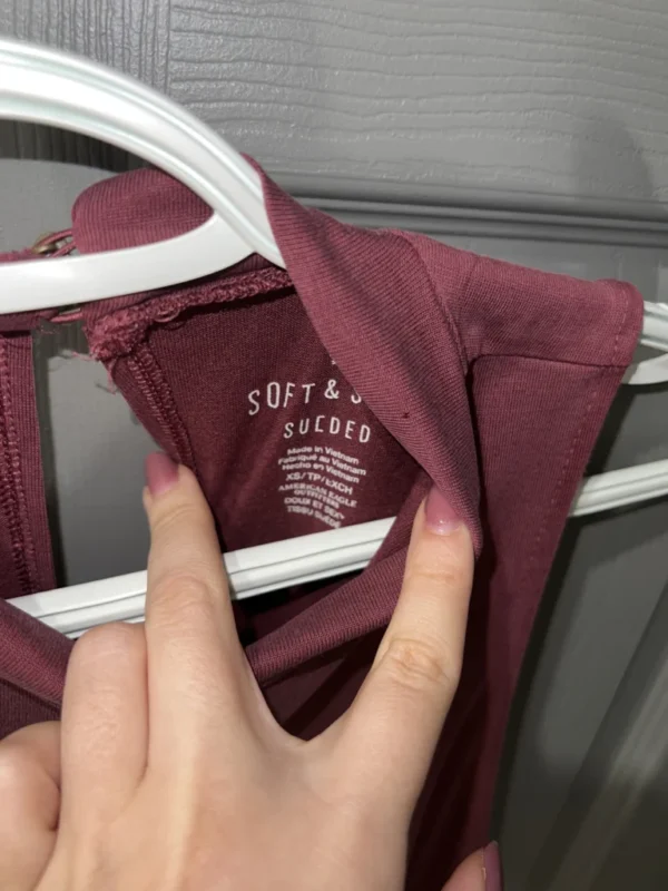 Image for Camisole bourgogne AE