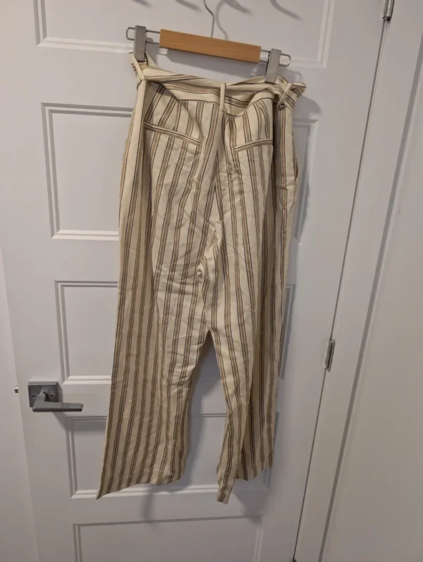 Image for Part Two/Pantalons Lignés Sz 40 EU