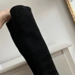 Thumbnail for Bottes Stuart Weitzman taille 10 noir en daim