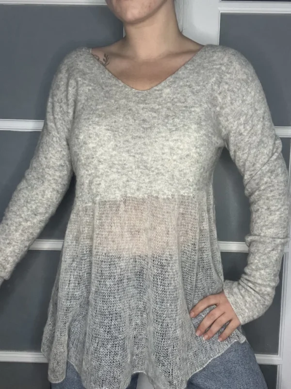 Featured image for Sarah Pacini jumper grey one size