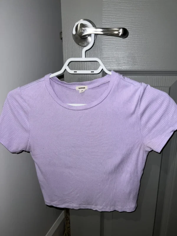 Image for T-shirt court lila