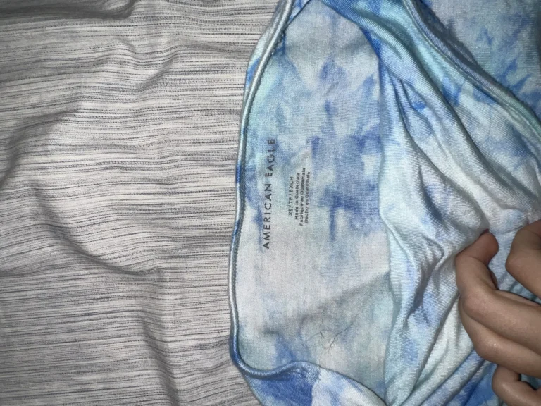 Image for Tube tie-dye bleu AE
