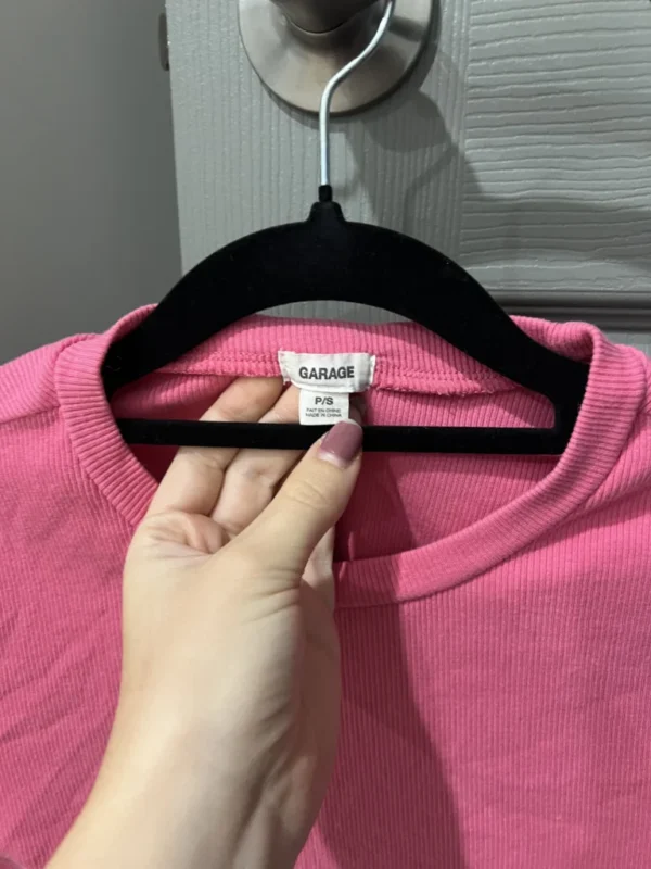 Image for T-shirt court rose