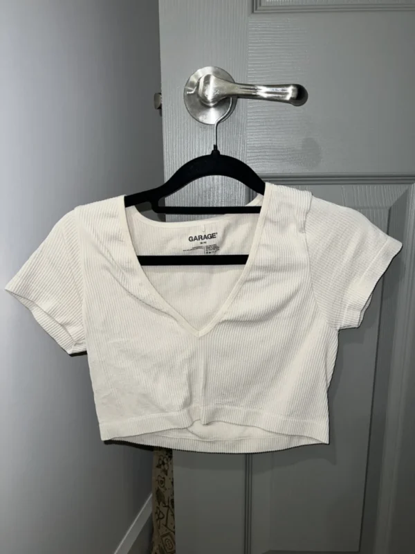 Featured image for T-shirt court beige Garage
