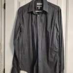 Featured thumbnail for Chemise grise coupe ajustée