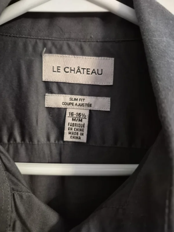 Image for Chemise grise coupe ajustée