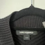 Thumbnail for Karl Lagarfeld black jumper size L