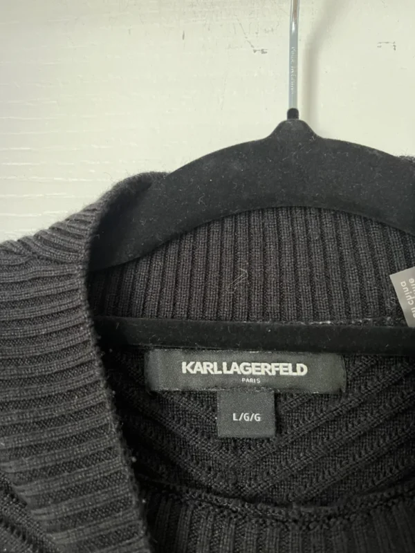 Image for Karl Lagarfeld black jumper size L