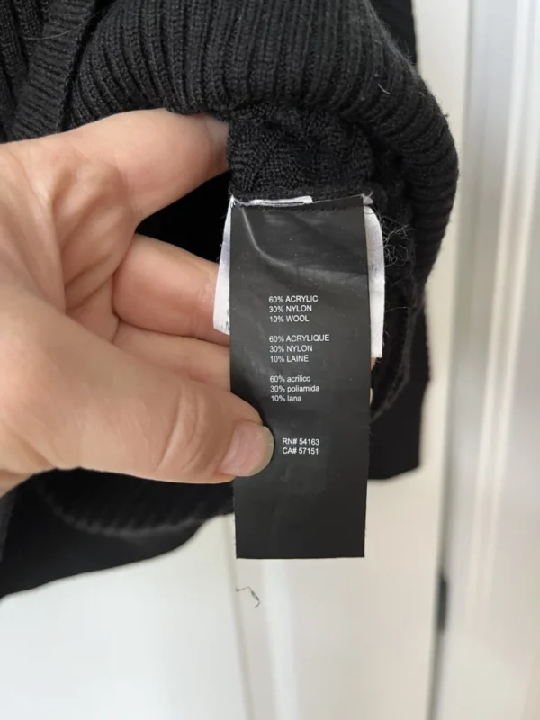 Image for Karl Lagarfeld black jumper size L