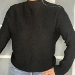 Thumbnail for Karl Lagarfeld black jumper size L