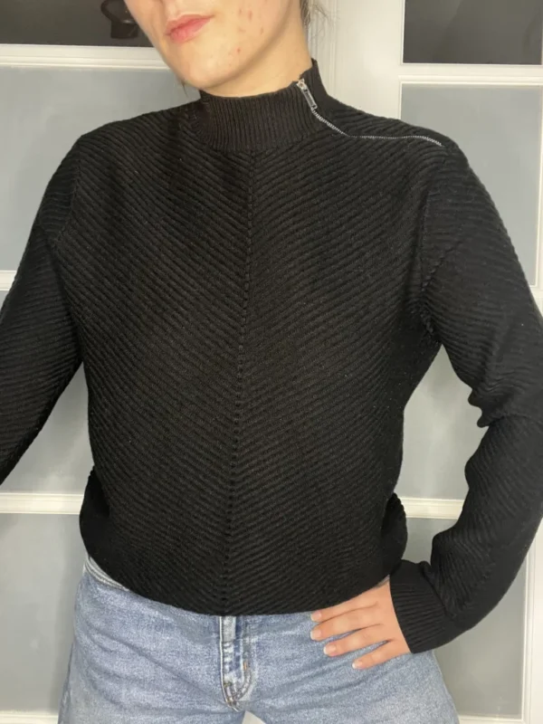 Image for Karl Lagarfeld black jumper size L