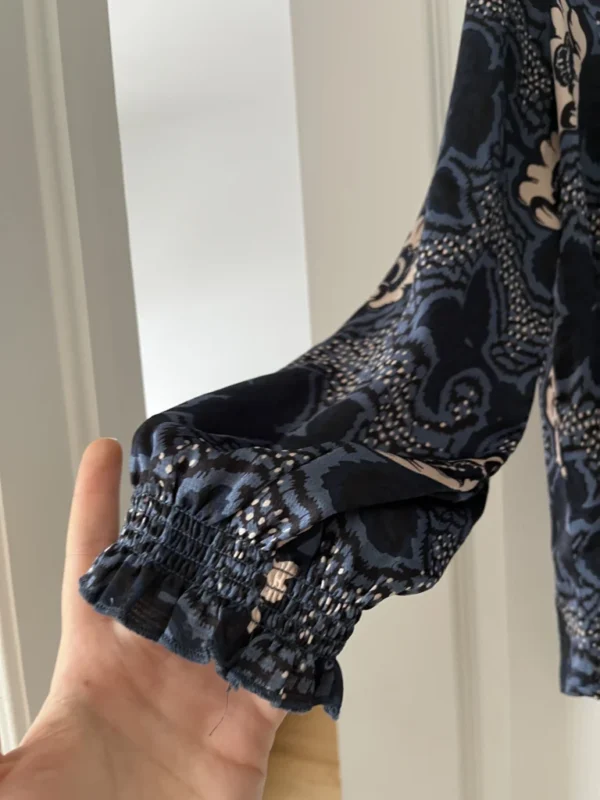 Image for Ted Baker navy blue blouse size M