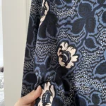 Thumbnail for Ted Baker navy blue blouse size M