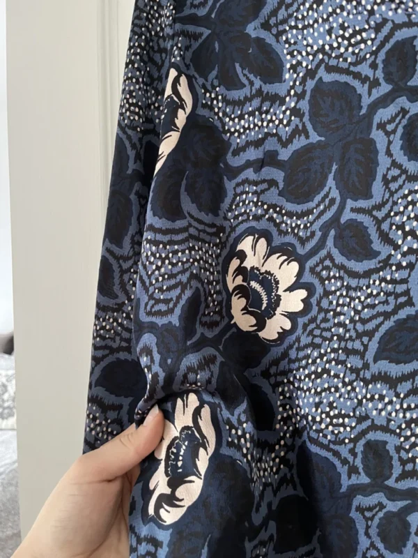 Image for Ted Baker navy blue blouse size M