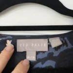 Thumbnail for Ted Baker navy blue blouse size M
