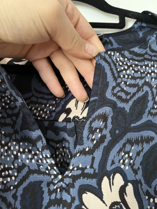 Image for Ted Baker navy blue blouse size M