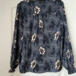 Thumbnail for Ted Baker navy blue blouse size M