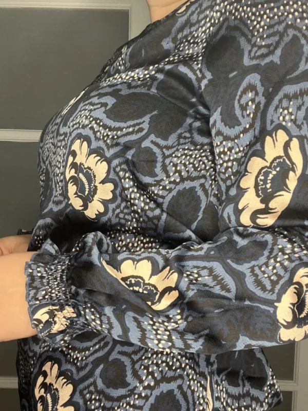 Image for Ted Baker navy blue blouse size M