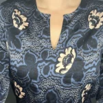 Thumbnail for Ted Baker navy blue blouse size M