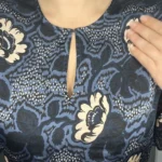 Thumbnail for Ted Baker navy blue blouse size M