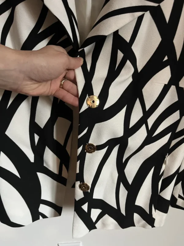 Image for Blazer Escada noir et blanc