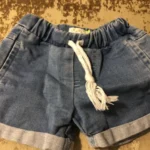 Thumbnail for Shorts jeans bébé naissant