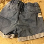 Thumbnail for Shorts jeans bébé naissant