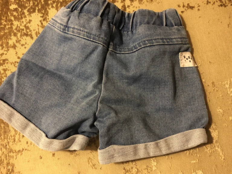 Image for Shorts jeans bébé naissant