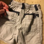 Thumbnail for Shorts toile de coton bébé naissant