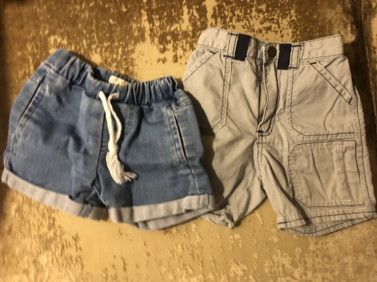 Image for Shorts toile de coton bébé naissant